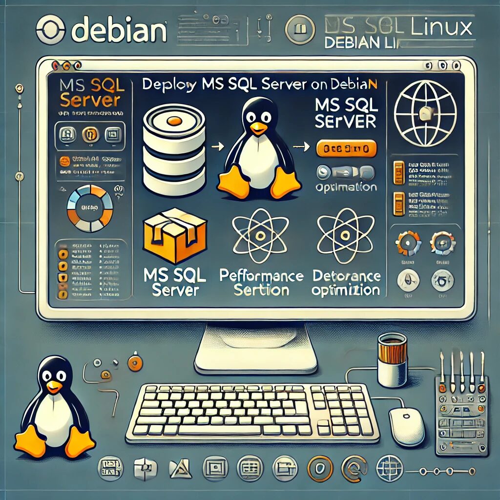 Deploy MS SQL Server on Debian Linux