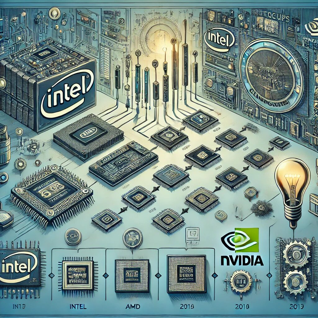 The Evolution of Semiconductor Giants