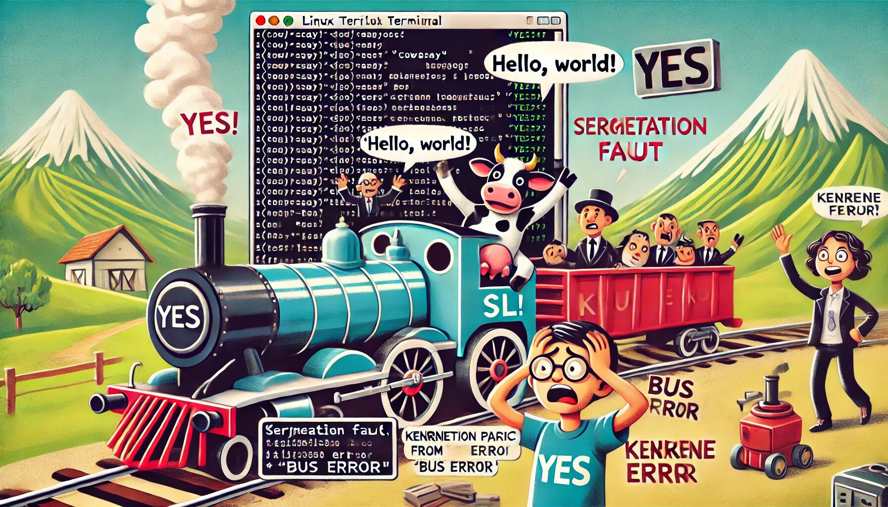 Strangest Linux and Unix Commands and Errors