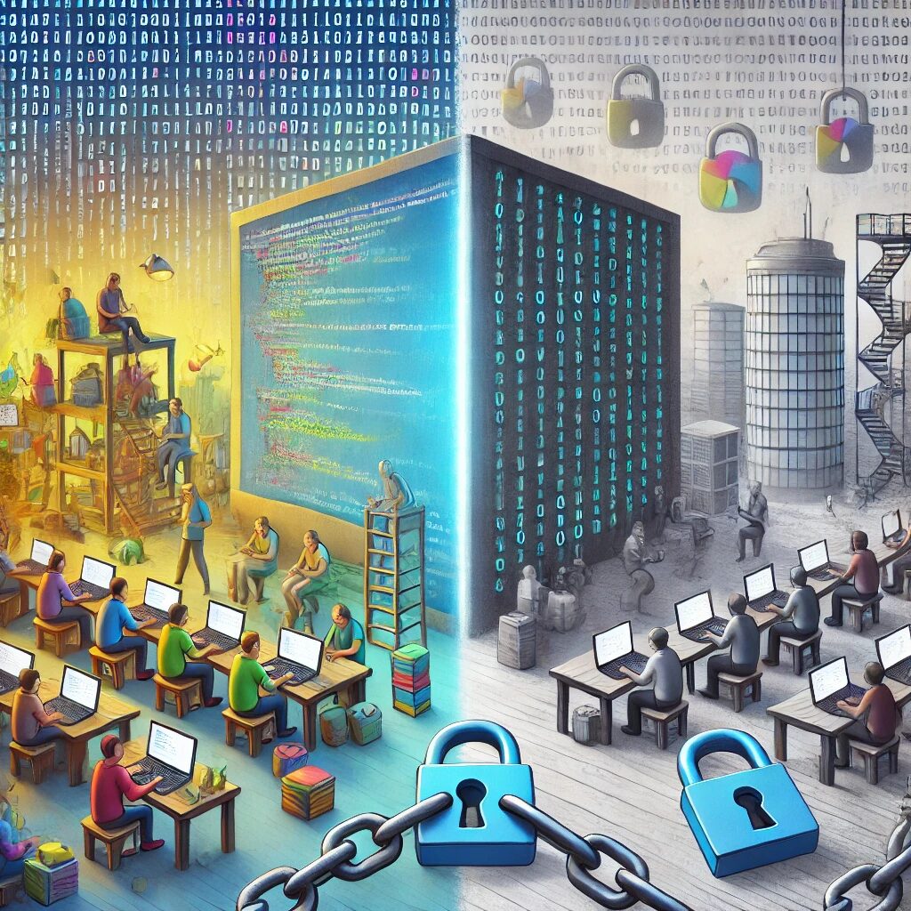 Repercussions of Closed Sourcing in Open Source Realms